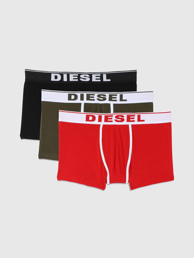 Roupa Interior Diesel Umbx-Damienthreepack Homem - Cinzentas/Azuis VFBEN-4865